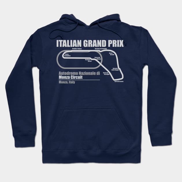 Italian Grand Prix DS Hoodie by Chicanery